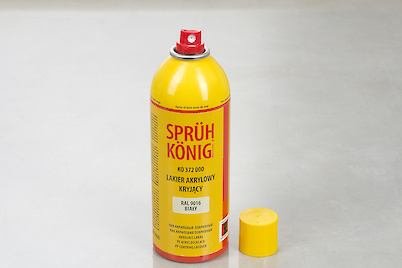 Акриловий лак-спрей Д 372, колір акриловий PF RAL 9016