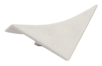 Отб-ка пластм H=14 заглушка бел.