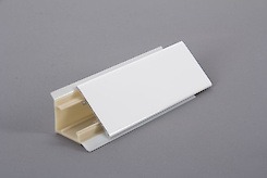 Отбортовка вставка алюмінієва H=30мм L=4200мм  білий