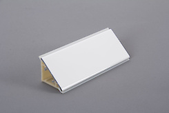 Отбортовка вставка алюмінієва H=30мм L=4200мм  білий