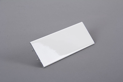 Отбортовка вставка алюмінієва H=30мм L=4200мм  білий