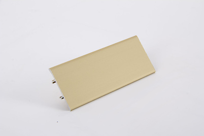 Отбортовка вставка алюмінієва H=30мм L=4200мм золото