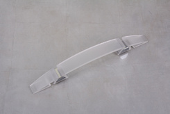 Мебельная ручка Poliplast РП-30/128 акриловая сатин