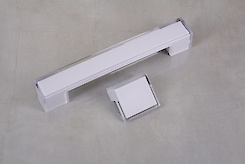 Мебельная ручка Poliplast РП-31/160 акриловая белая