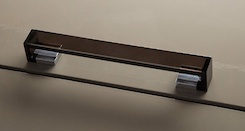 Мебельная ручка Poliplast РП-32/160 акриловая коричневая