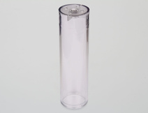 Меблева ніжка Poliplast НП-1 пластикова прозора h=250 мм