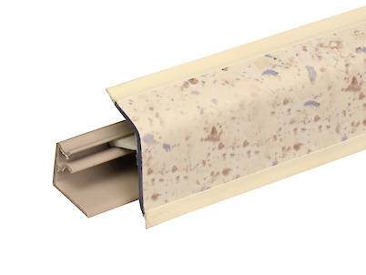 Р отб-ка WAP 118 Трани бежевый / Сира желтый (плинтус мебельный)