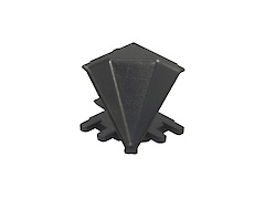 Куточок внутрішній 90 градусів Scilm до отбортовки h=30мм чорний