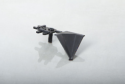 Куточок внутрішній 90 градусів Scilm до отбортовки h=30мм чорний