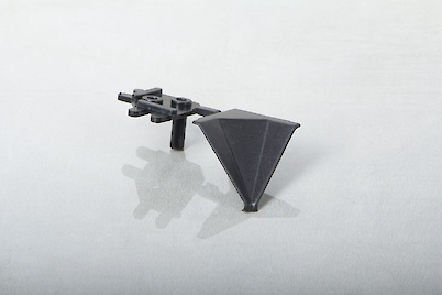 Куточок внутрішній 90 градусів Scilm до отбортовки h=30мм чорний