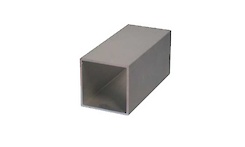 Труба квадратная алюминиевая анодированная 45х45х2мм