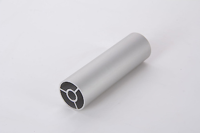 Труба кругла алюмінієва 30x1,5мм L= 5950мм під М10 срібло