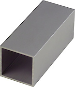 Труба квадратна алюмінієва анодована 40х40х2мм