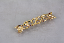 Меблева ручка Giusti РГ 357 WMN688.128.00GP золото глянсове