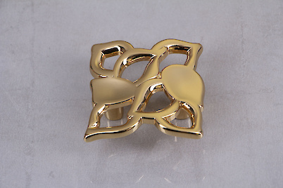 Мебельная ручка Giusti РГ 360 WPO688.000.00GP золото глянцевое