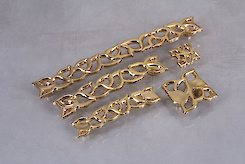 Мебельная ручка Giusti РГ  360 WPO688.000.00GP золото глянцевое