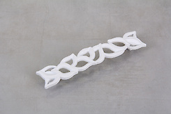 Мебельная ручка Giusti РГ 362 WMN688.128.00S5 белый