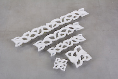 Мебельная ручка Giusti РГ 365 WPO688.000.00S5 белый