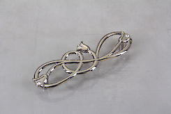 Мебельная ручка Giusti РГ 371 WMN672.128.KRM1 никель хромированный