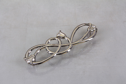 Мебельная ручка Giusti РГ 371 WMN672.128.KRM1 никель хромированный