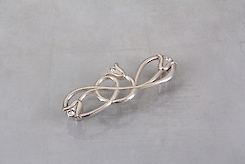 Мебельная ручка Giusti РГ 378 WMN672.096.KRM5 серебро Венеция