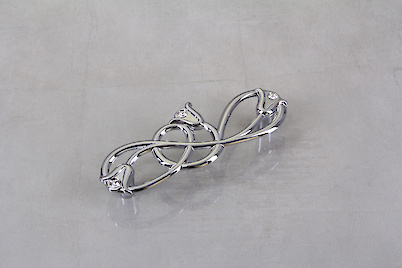 Мебельная ручка Giusti РГ 384 WMN672.096.KR02 хром глянцевый