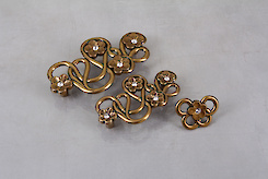 Мебельная ручка Giusti РГ 392 WMN665.096.KRA8 старое золото