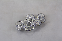 Мебельная ручка Giusti РГ 395 WMN665.096.KR02 хром глянцевый