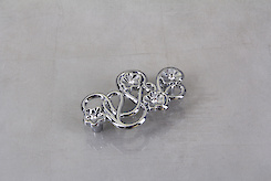 Мебельная ручка Giusti РГ 396 WMN665.074.KR02 хром глянцевый