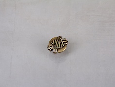 Мебельная ручка-кнопка Giusti РГ 408 WPO696.000.00D1 старое золото