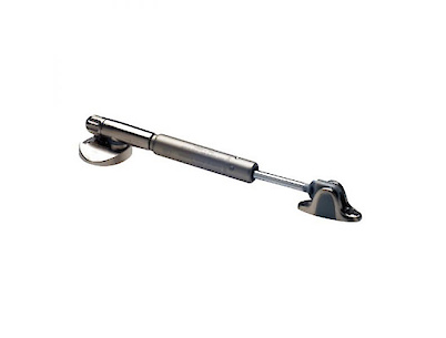 Газовий ліфт KRABY Italiana Ferramenta для відкривання фасадів вниз довжина 164мм в кольорі нікель