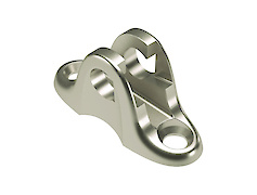 Кріплення газового ліфта KRABY Italiana Ferramenta до фасаду