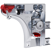 Прихований меблевий регульований підвіс Italiana Ferramenta LIBRA H6 (лівий) для коробів верхнього і нижнього ярусів