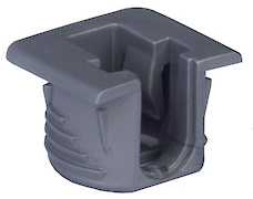 Полицетримач FLIPPER Italiana Ferramenta для полиць из ДСП сірий