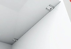 Полицетримач для дерев'яних полиць Unico Italiana Ferramenta без різьби