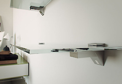 Полкодержатель для стеклянных полок и полок из ДСП Kalabrone