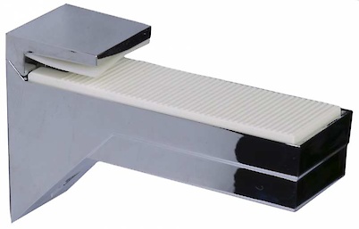 Полкодержатель Kalabrone Italiana Ferramenta для стеклянных и деревянных полок  хром