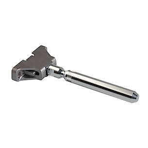 Прихований полицетримач Triade Mini Italiana Ferramenta для полиць товщиною від 25мм