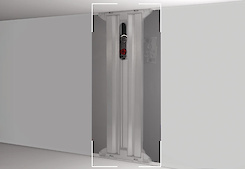 Нижня частина до підвісу Italiana Ferramenta LIBRA CH 500мм для важких або глибоких коробів верхнього і нижнього ярусів