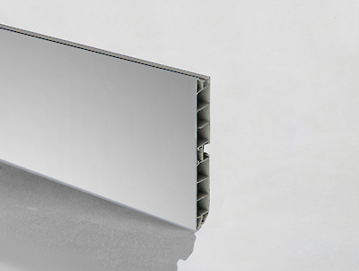 Цоколь кухонний пластиковий Scilm h=100мм L=4000мм дзеркальний