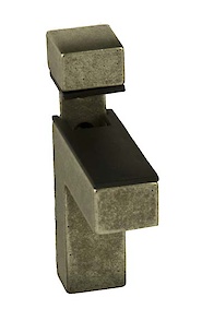 Полицетримач меблевий Falso Stile ПК-26 старе срібло світле