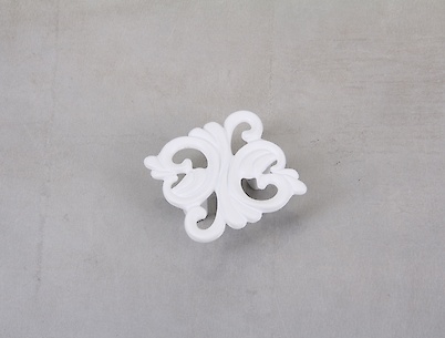 Мебельная ручка Giusti РГ 423 WPO707.032.00S5 белый