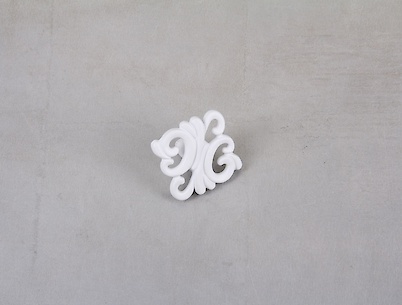 Мебельная ручка Giusti РГ 424 WPO707.000.00S5 белый