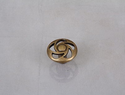 Мебельная ручка Giusti РГ  451 WPO706.035.00D1  старое золото