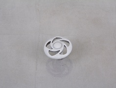 Мебельная ручка Giusti РГ 461 WPO706.035.00T4 серебро винтажное