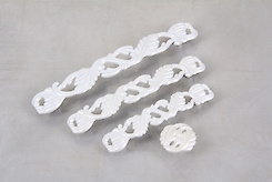 Мебельная ручка Giusti РГ 471 WMN712.128.00N9 жемчужный