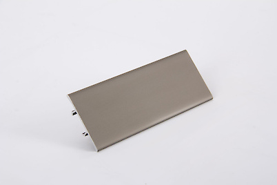 Отбортовка вставка алюмінієва H=30мм L=4200мм інокс (коньяк)