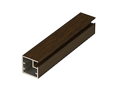 Фасадный рамочный профиль алюминиевый М-1