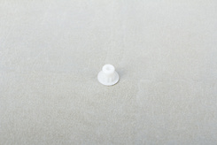 Декоративна заглушка Italiana Ferramenta для маскування отворів d = 5мм, біла