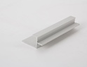 Врізний торцевий алюмінієвий профіль-ручка Н2